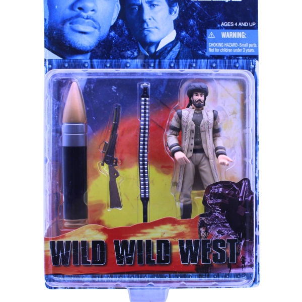 Wild Wild West Artemus Gordon Actionfigur (X-Toys 1999) | OVP & Hidden Message Shell